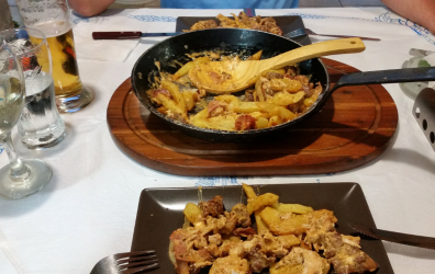 Χοιρινή τηγανιά