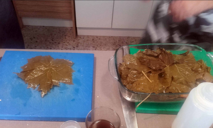 Αμπελόφυλλα σε άλμη