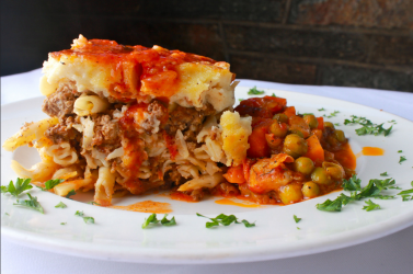 Παστίτσιο με αρακά