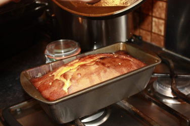 Κέικ με λεμόνι και μαστίχα