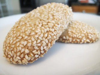 Κουλουράκια με σουσάμι