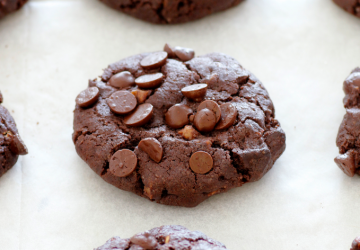 Cookies διπλής σοκολάτας