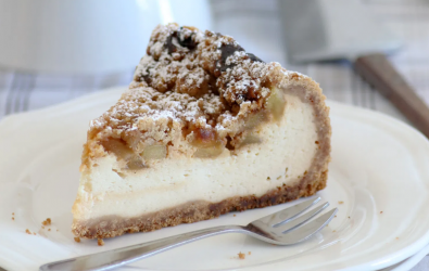 Μηλόπιτα cheese cake