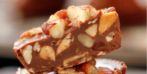 Vegan - Gluten Free μπουκιές σοκολάτας με φυστικοβούτυρο